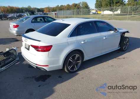 2017 Audi A4 2.0T Premium z USA, uszkodzony, nr VIN WAUENAF46HN056947